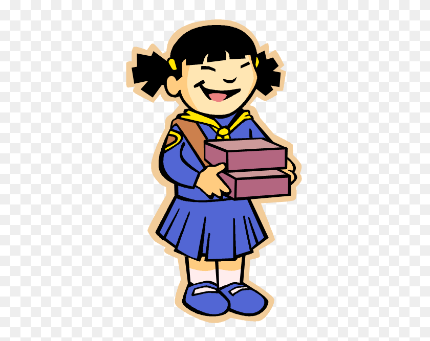 348x607 Girl Scout Cookie Sales Archives - Daisy Scout Clip Art