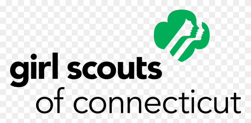 814x370 Girl Scouts Of Connecticut Gsofct - Girl Scout Logo PNG