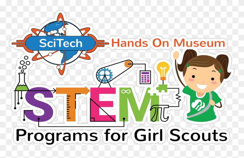 1000x622 Girl Scouts Scitech Hands On Museum - Girl Scout Brownie Clip Art