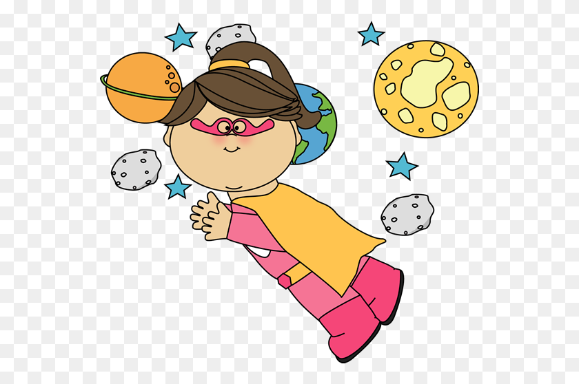 550x498 Girl Super Hero Bookmarks Clipart Collection - Bookmark Clipart