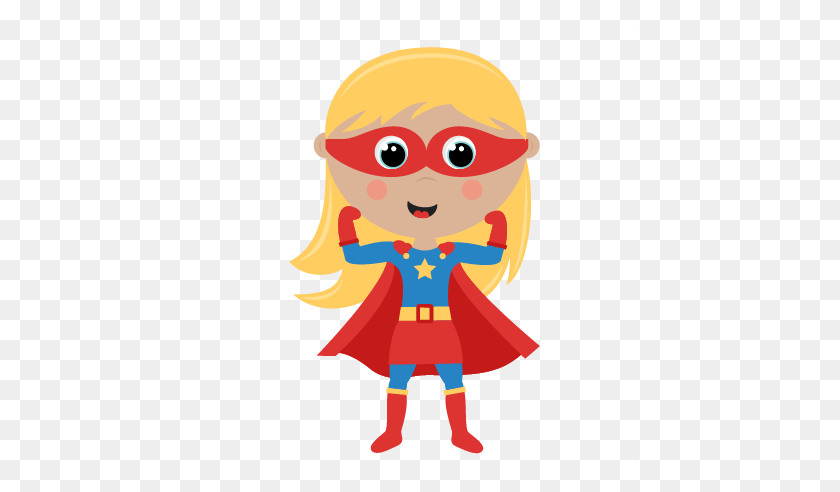 432x432 Girl Superhero Clipart - Male Female Clipart
