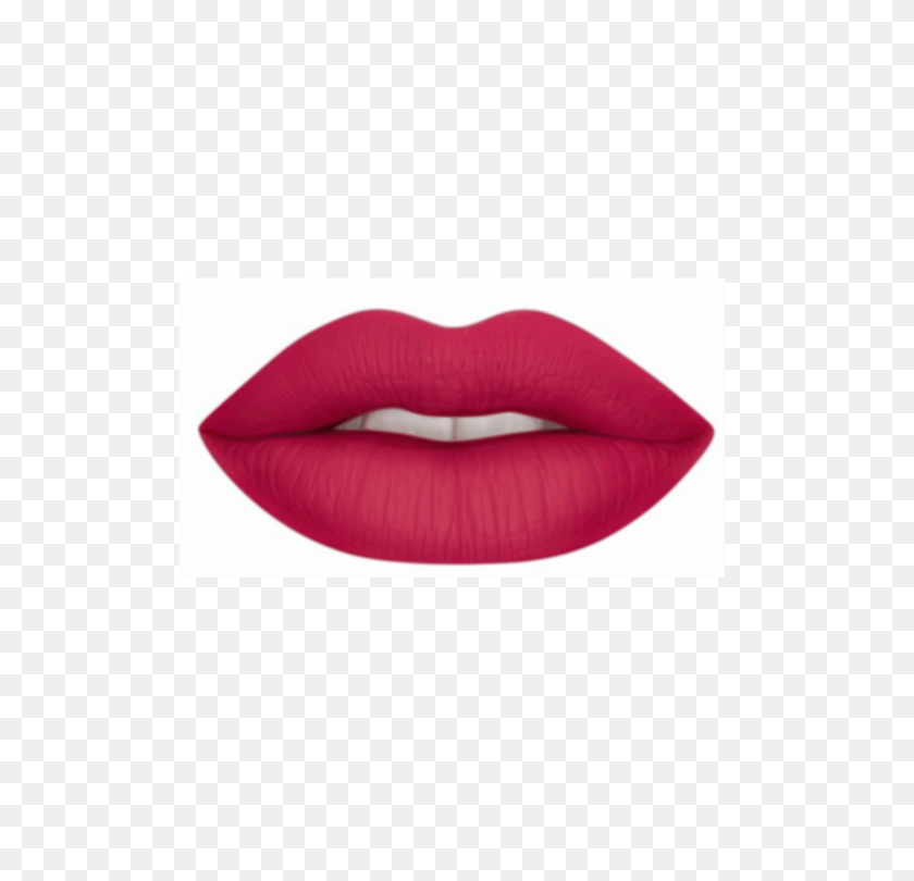 530x750 Girl With Lipstick Clipart - Lipstick Kiss Clipart