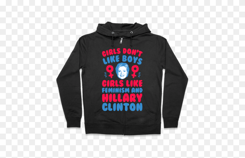 484x484 Girls Don't Like Boys Girls Like Feminism And Hillary Clinton - Hillary Clinton PNG