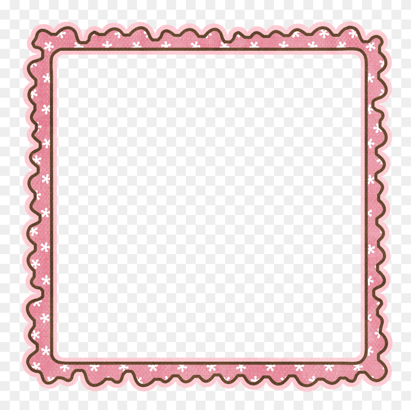 2100x2100 Girl's Frame Frames For Designing And Scrapping - Plate Setting Clipart