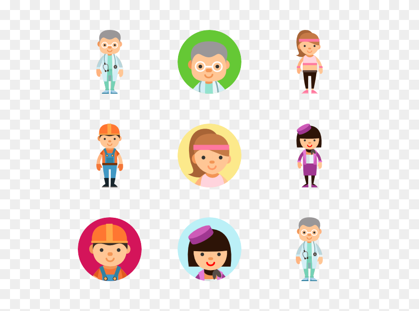 600x564 Girls Icon Packs - Girl Icon PNG