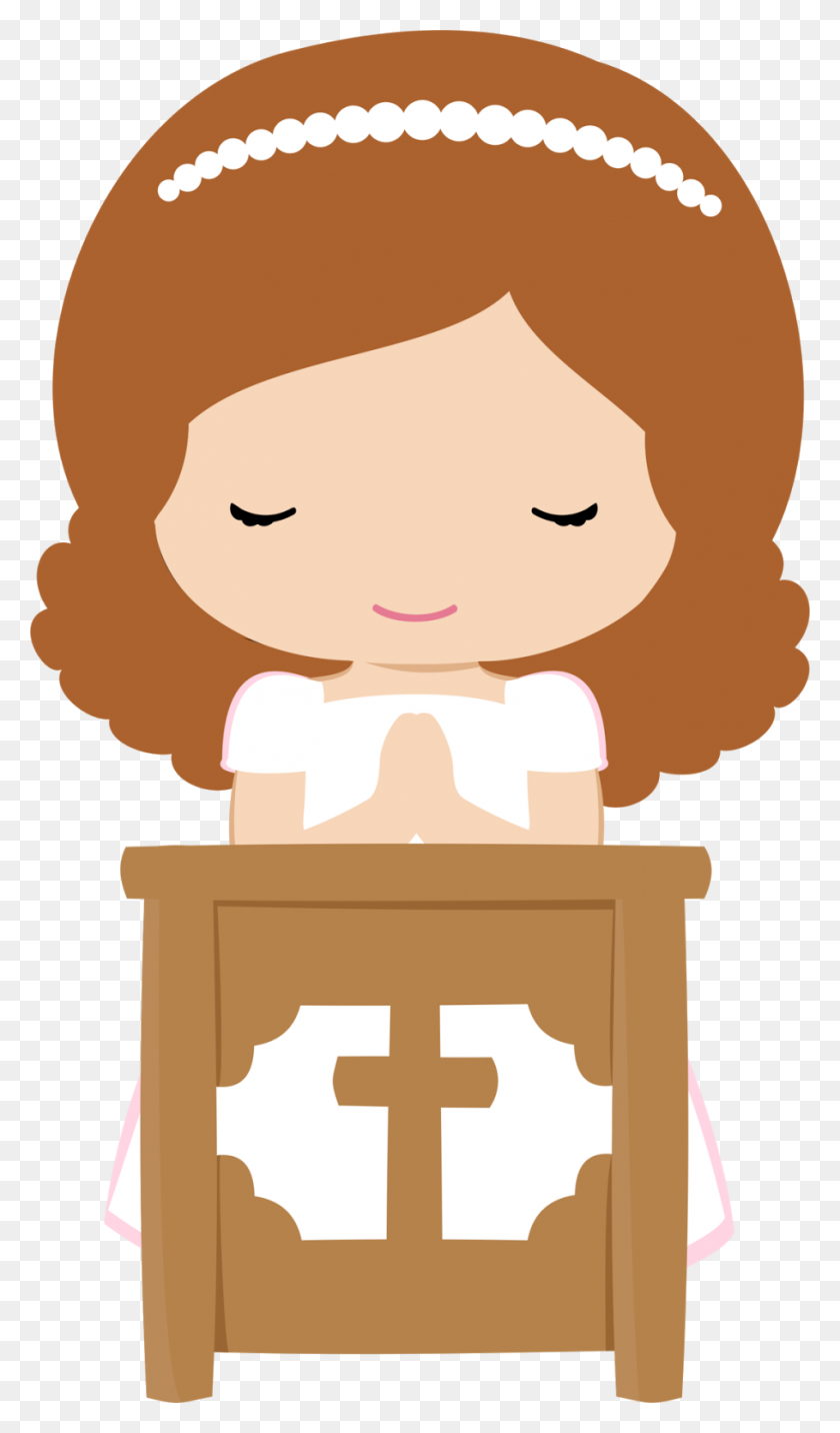 Girls In Their First Communion Clip Art Oh My First Communion! - First Communion Girl Clipart