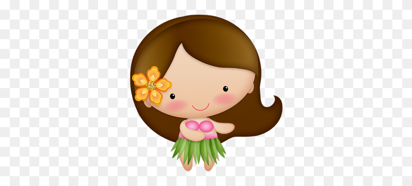 312x320 Girls Luau Clipart Oh My Fiesta For Ladies Proyectos Para Probar - Luau Images Clipart