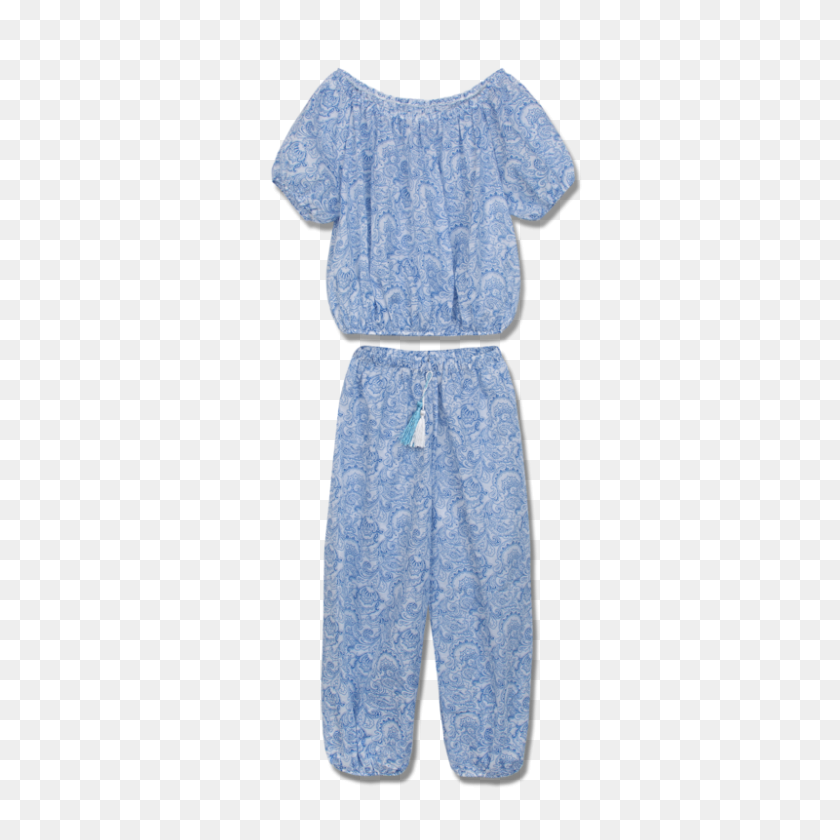 800x800 Girls' Pajama Set Amina Children's Nightwear Sale Amiki - Pajamas PNG