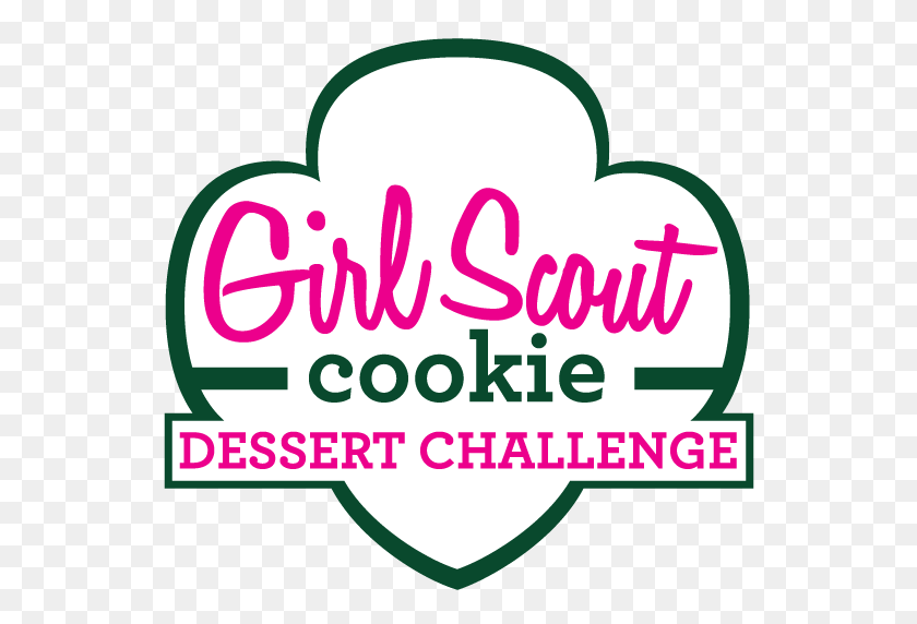 614x512 Girls Scout Cookie Dessert Challenge - Girl Scout Trefoil Clipart