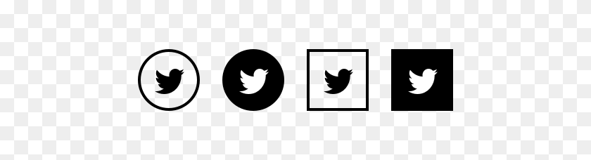528x168 Github - White Social Media Icons PNG