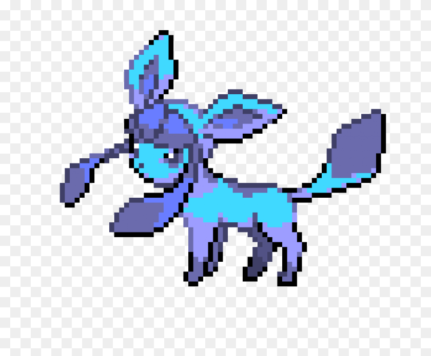 810x660 Glaceon Pixel Art Maker - Glaceon Png