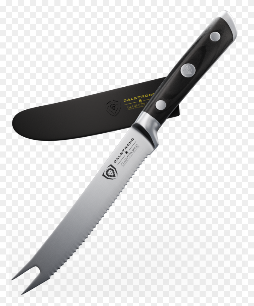 840x1024 Gladiator Series Tomato Knife Dalstrong - Chef Knife PNG