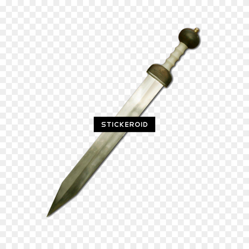 1354x1355 Gladiator Sword Png Clipart - Gladiator PNG