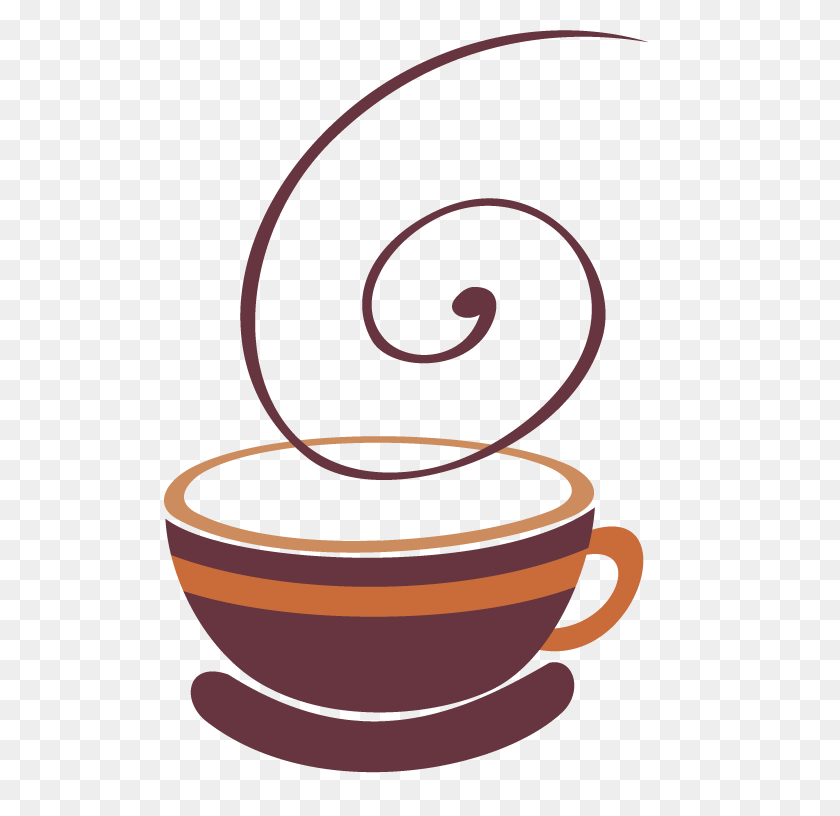 512x756 Glam Coffee Cup Transparent - Cup Of Coffee PNG