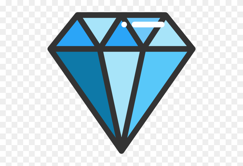 512x512 Glamour Icon - PNG Diamond