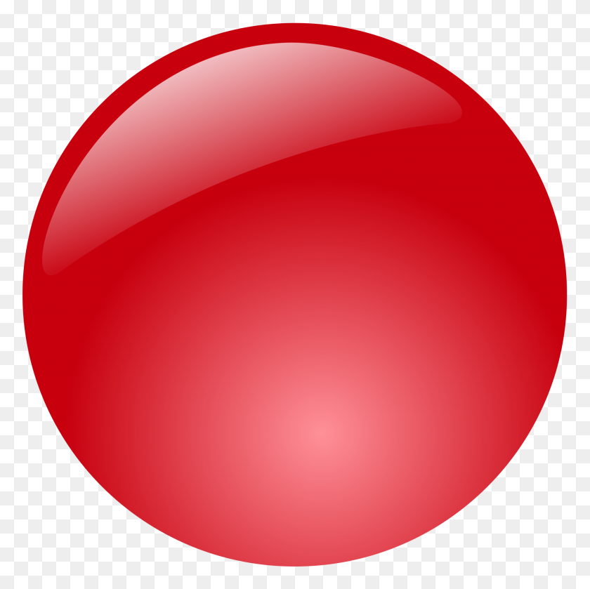 2000x2000 Glass Button Red - Red Button PNG