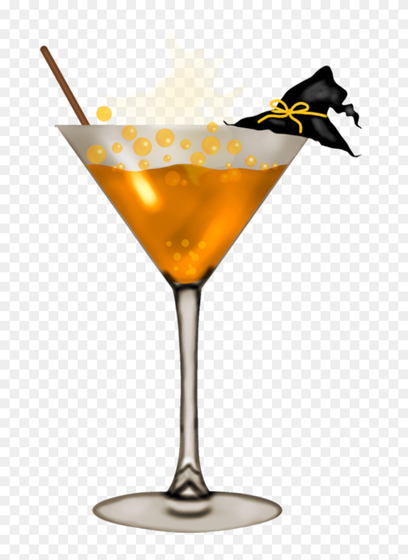 800x1120 Glass Clipart Halloween - Martini Glass PNG
