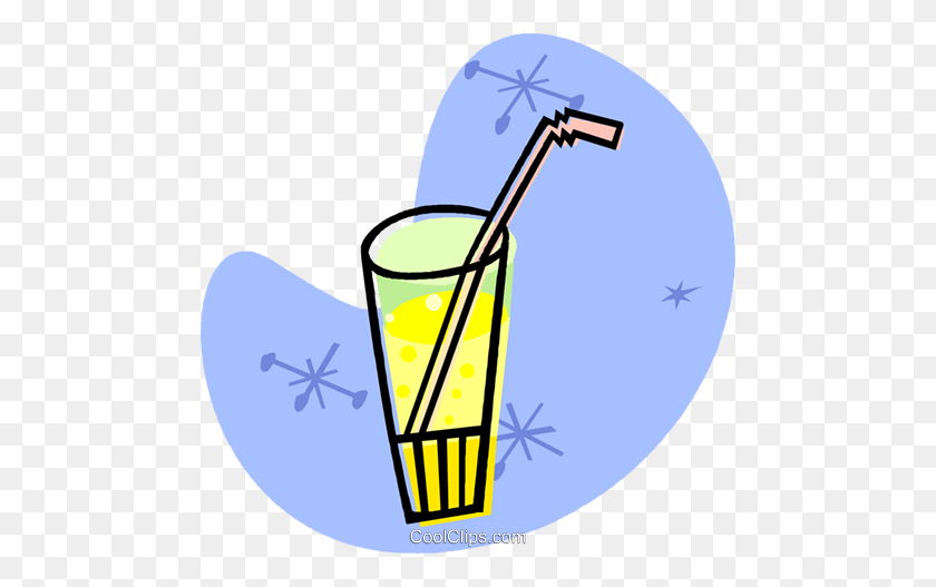 480x467 Glass Of Lemonade Royalty Free Vector Clip Art Illustration - Glass Of Lemonade Clipart