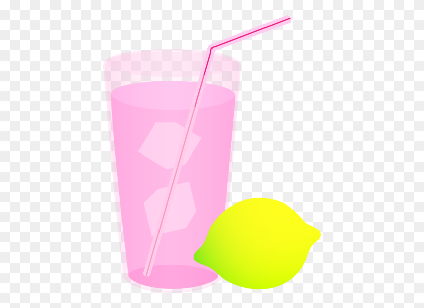 430x550 Glass Pitcher Of Pink Lemonade Isolated Stock Photo Glass - Glass Of Lemonade Clipart
