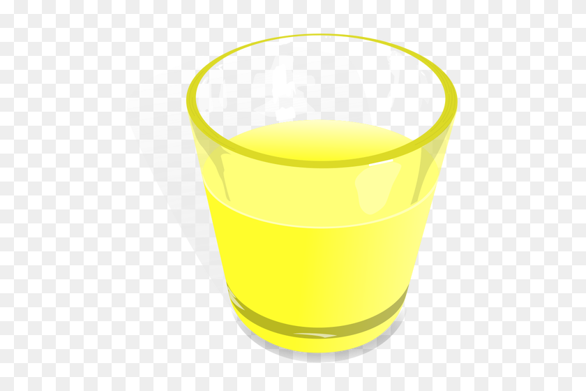 496x500 Glass Vector Image - Glass Of Juice Clipart