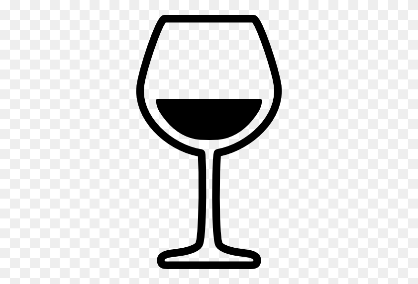 512x512 Glass With Wine - Wine Icon PNG