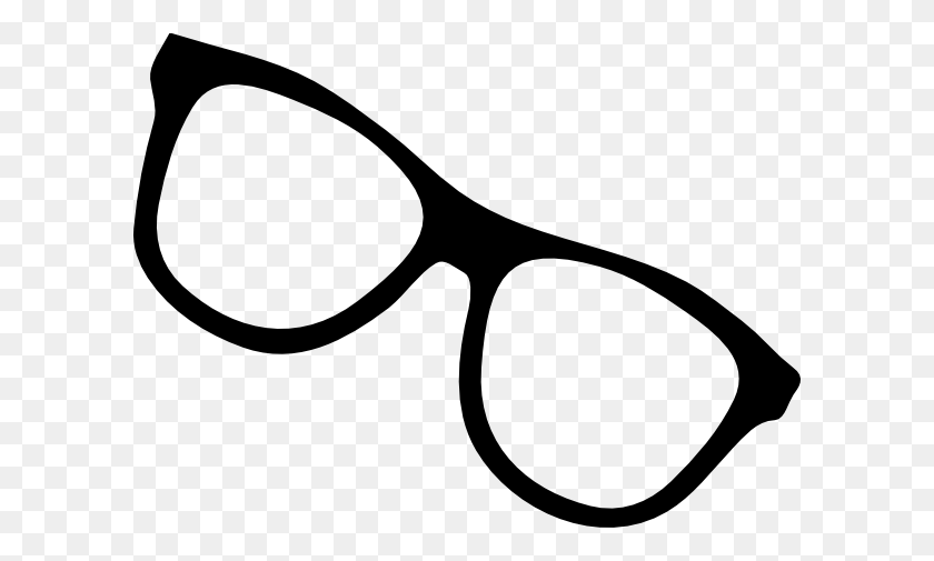 600x445 Glasses Clip Art David Simchi Levi - Sunglasses Black And White Clipart