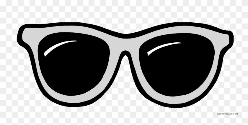 1482x695 Glasses Clipart - Ham Clipart Black And White