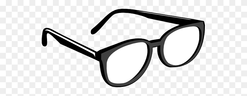 555x267 Glasses Clipart Black And White - Sunglasses Black And White Clipart