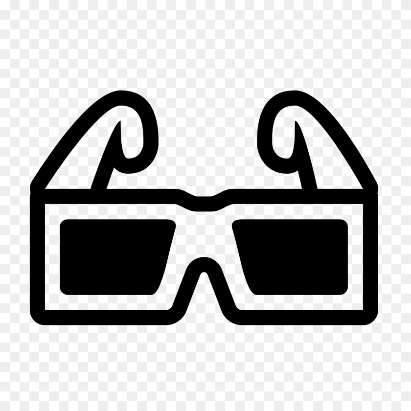 1600x1600 Glasses Filled Icon - Pixel Glasses PNG