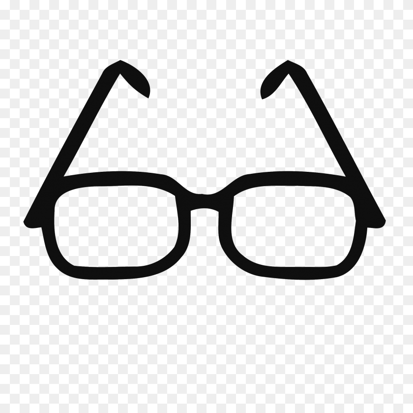2000x2000 Glasses Free Png Image Png Arts - Hipster Glasses PNG