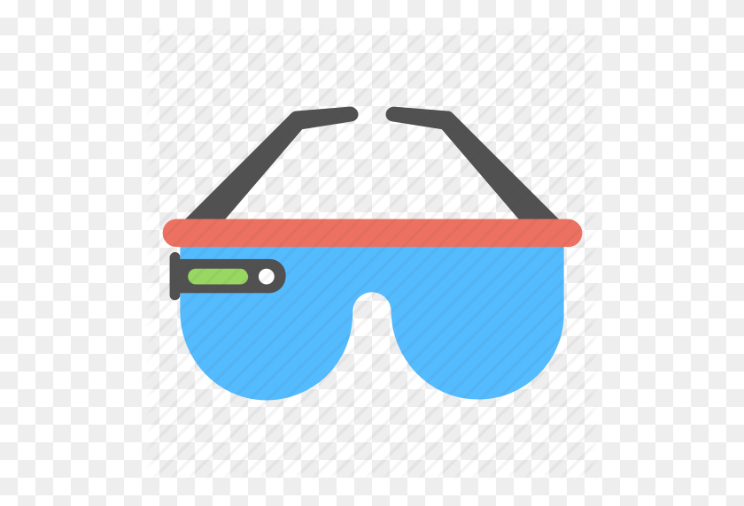 512x512 Glasses, Virtual Glasses, Virtual Goggles, Virtual Reality - 3d Glasses PNG