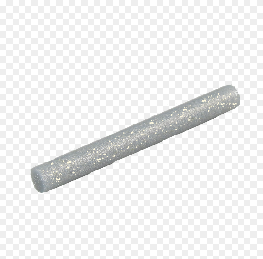 768x768 Glitter Hot Glue Sticks X Piezas Plata Barato - Brillo Plateado Png