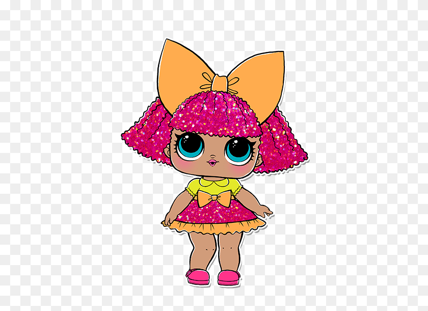 403x550 Glitter Queen Lol Surprise Dolls Rule Wiki Fandom Powered - Brillo Rosa Png