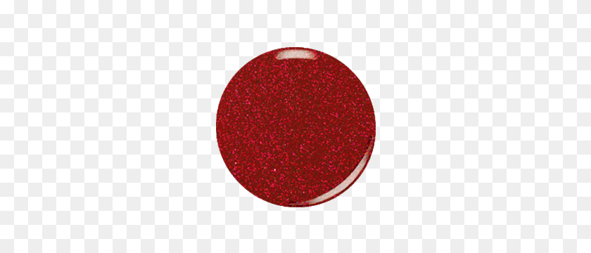 300x300 Glitter Red Nails Sultry Desire Dip Powder Kiara Sky - Red Glitter PNG