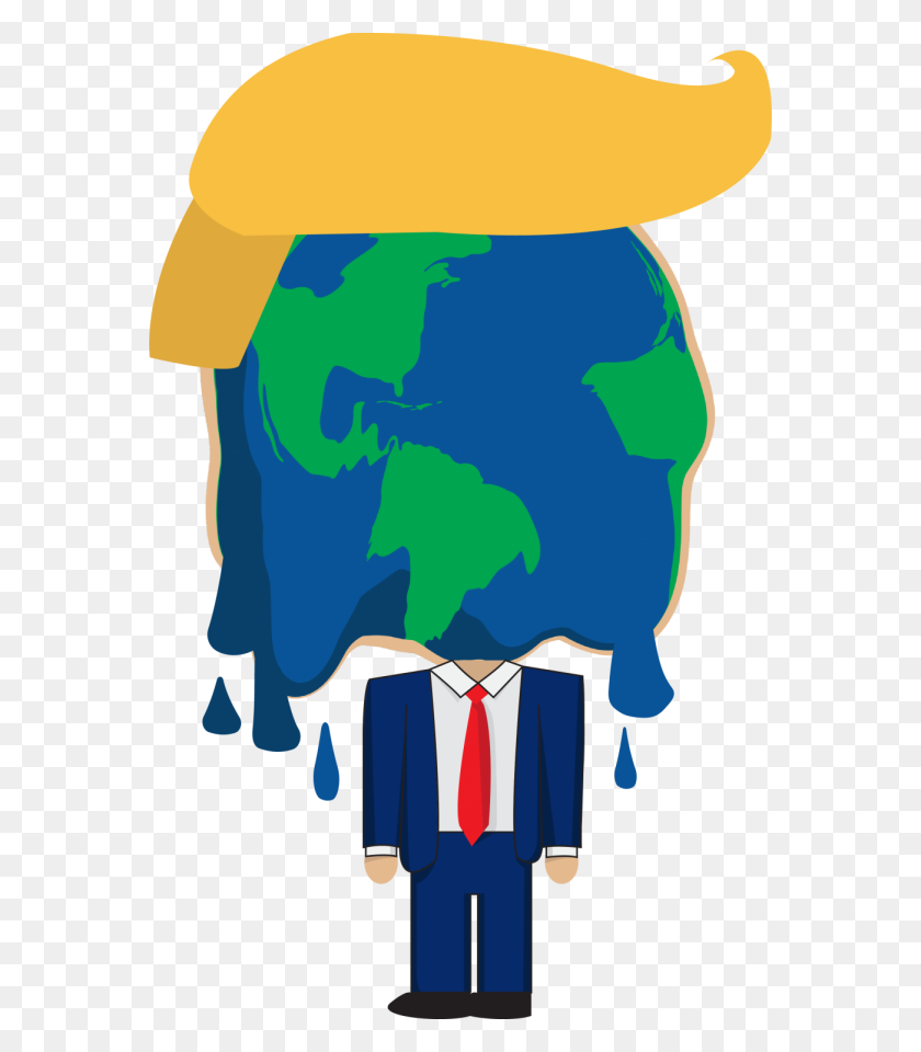 568x900 Global Commentary Trump's Path To Environmental Destruction - Golden Snitch Clipart