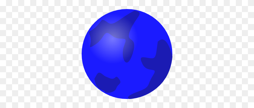 300x299 Globe Blue Clip Art - Planet Clipart PNG