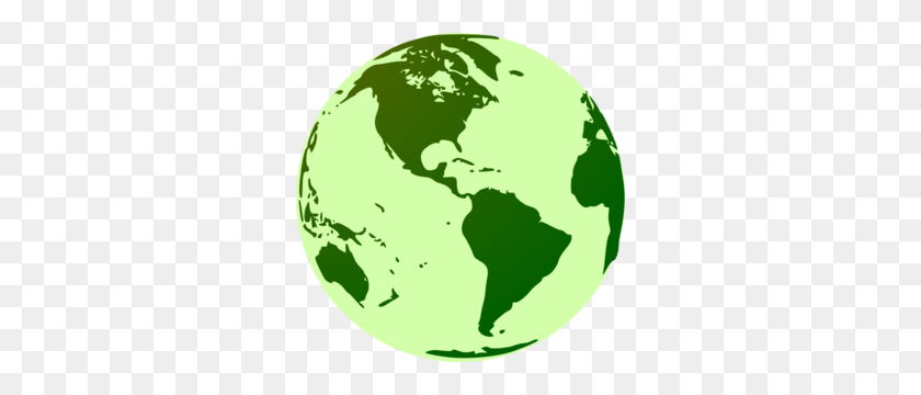 300x300 Clipart De Globo - Green Globe Clipart