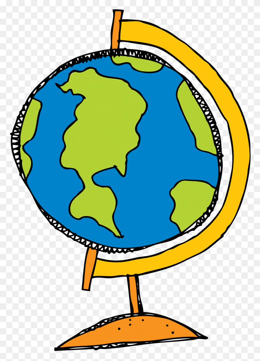 856x1214 Globe Clipart - Geography Clipart