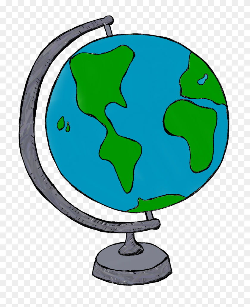 1286x1600 Globe Clipart Png - The World PNG
