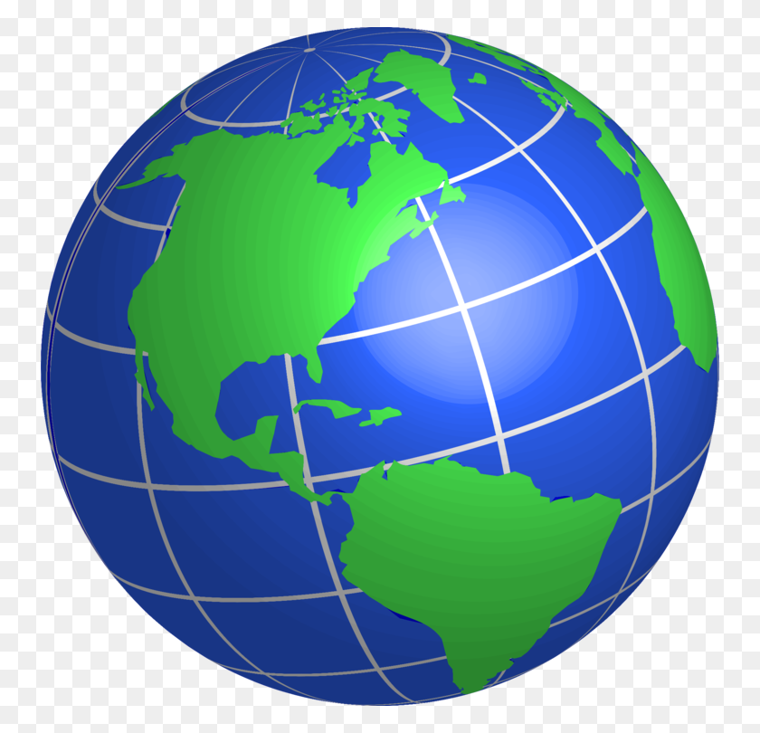 750x750 Globe Download Earth Blog World Map - South America Clipart