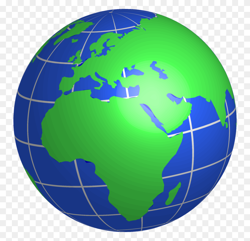 750x750 Globe Europe Old World Earth - Atmosphere Clipart