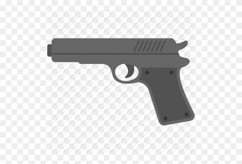 512x512 Glock, Gun, Handgun, Pistol, Weapon Icon - Glock PNG