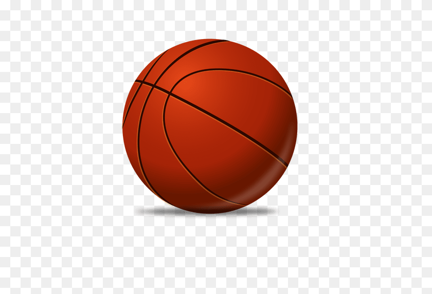 512x512 Glossy Basketball - Basketball PNG Transparent