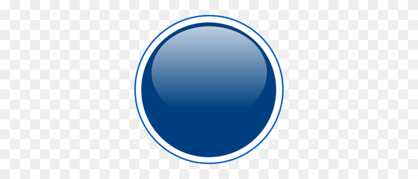 300x300 Glossy Blue Circle Button Clip Art - Blue Circle Clipart