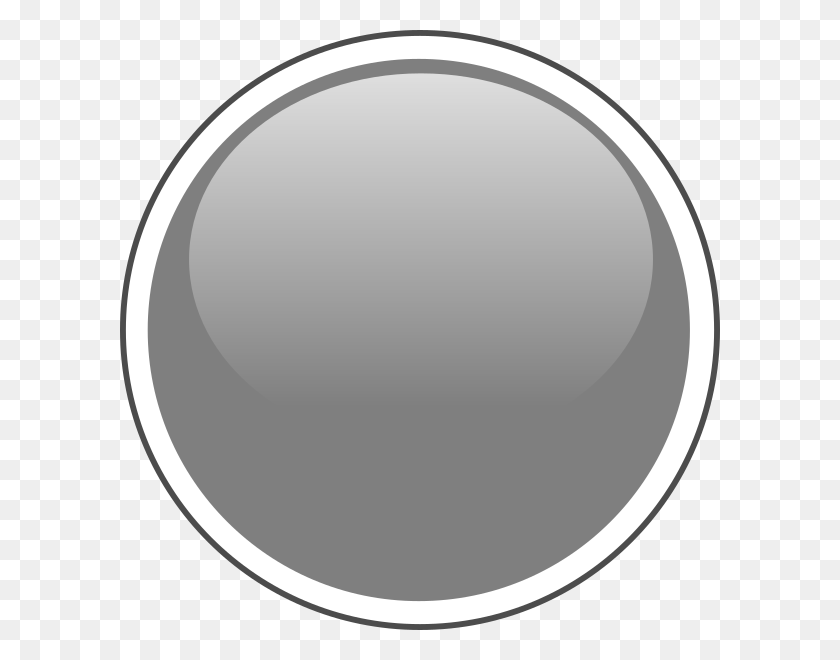600x600 Glossy Dark Grey Icon Button Clip Art Clip Art - Gray Circle PNG