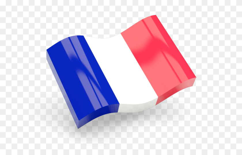 640x480 Glossy Wave Icon Illustration Of Flag Of France - France PNG