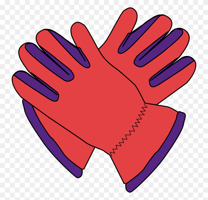 746x750 Glove Download Clothing Hat Boxing - Rubber Gloves Clipart