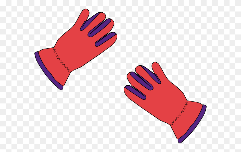 600x469 Guantes Clipart - Gloves Clipart