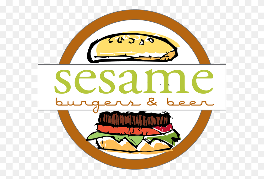 600x510 Glow Fisch Hospitality Five Loaves Cafe Sesame Burgers - Sesame Street Clipart