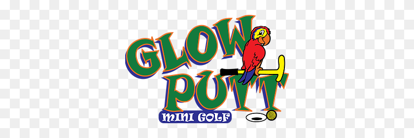 332x220 Glow Putt Mini Golf Local In Putt Putt, Golf - Putt Putt Clip Art